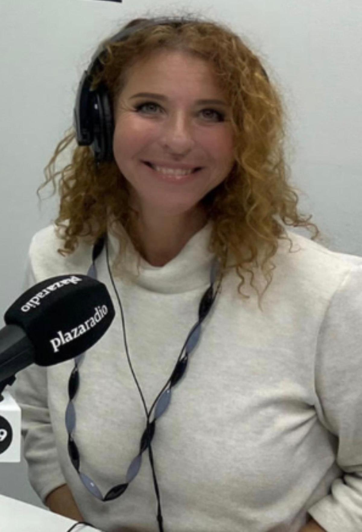 Foto de Lucía Guirado que figura en la web de Vaersa.