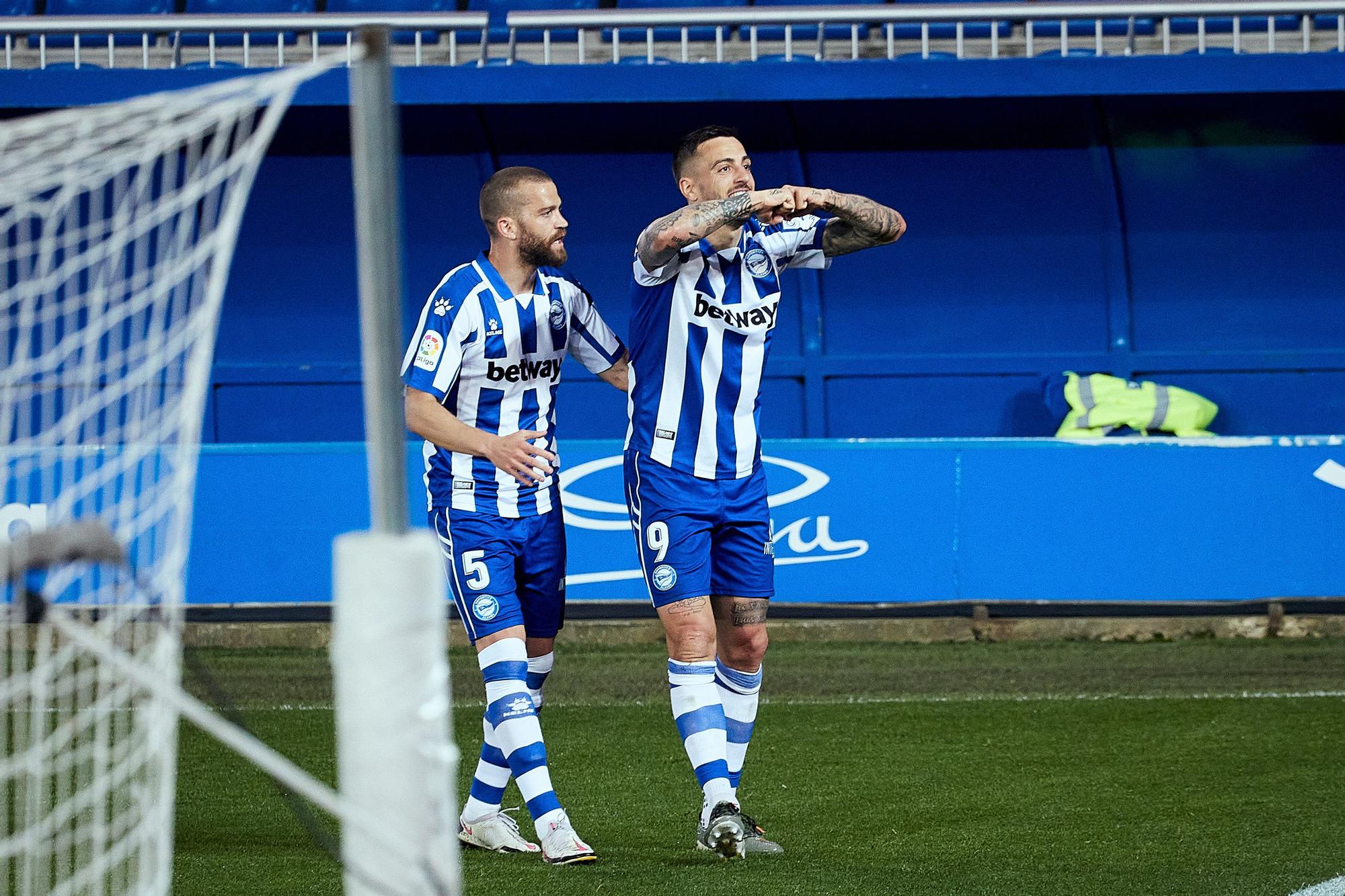 El Alavés-Villarreal, en imágenes