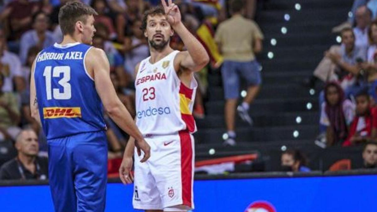 Llull, con la selección española