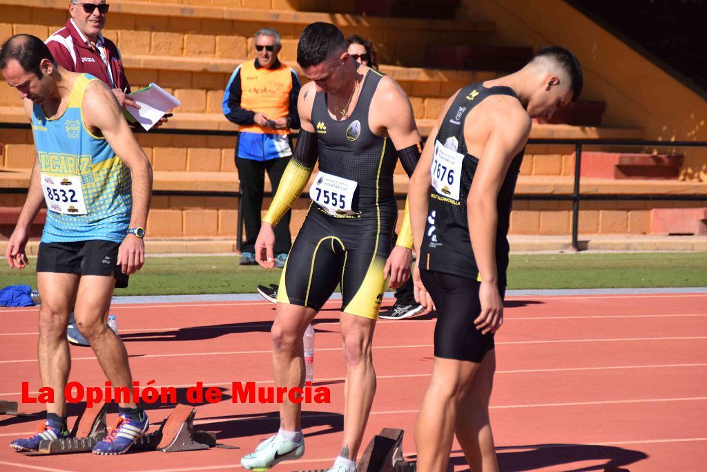 Regional absoluto y sub-23 de atletismo en Lorca (I)