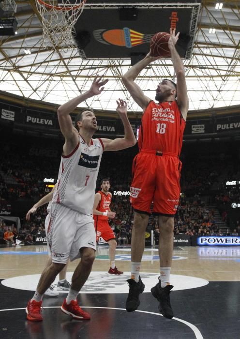 Las imágenes del Valencia Basket - Tecnyconta Zaragoza