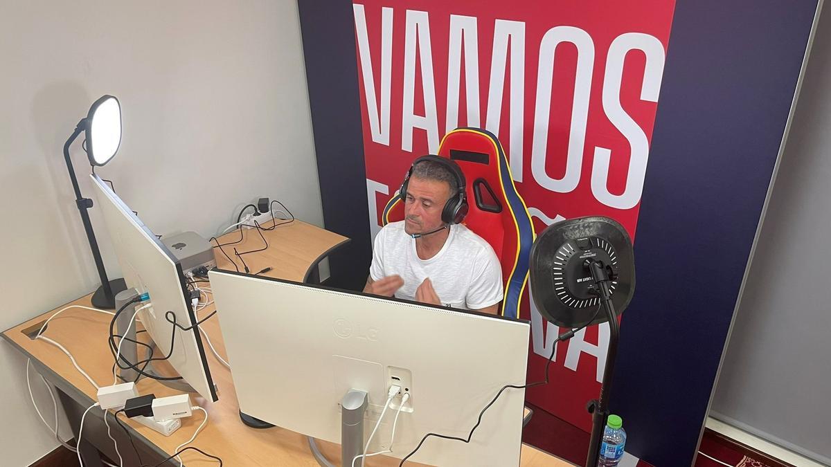 El Twitch de Luis Enrique