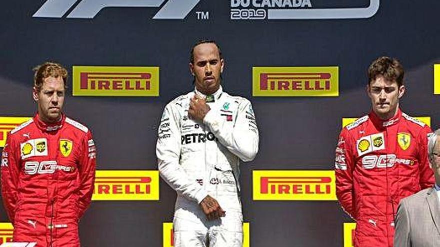 Una penalització a Sebastian Vettel dona la victòria a Lewis Hamilton al GP del Canadà