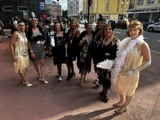 En imágenes: todo lo que pasó en el desfile de carrozas del Descenso a nado de la ría de Navia