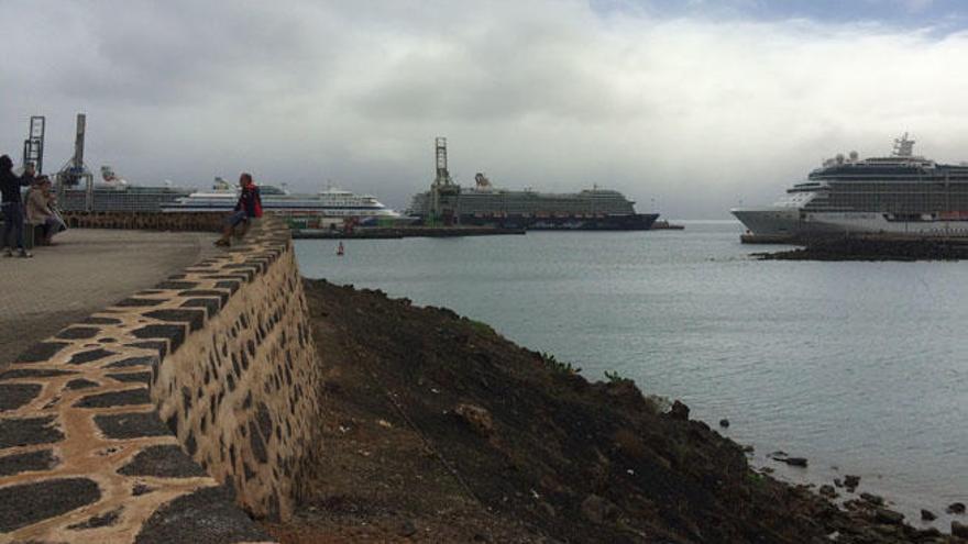 Arrecife se convierte en la capital de los cruceros