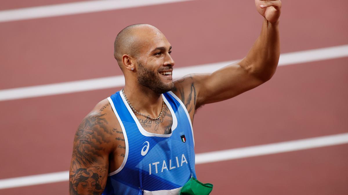 El italiano Marcel Jacobs, nuevo rey de los 100 metros