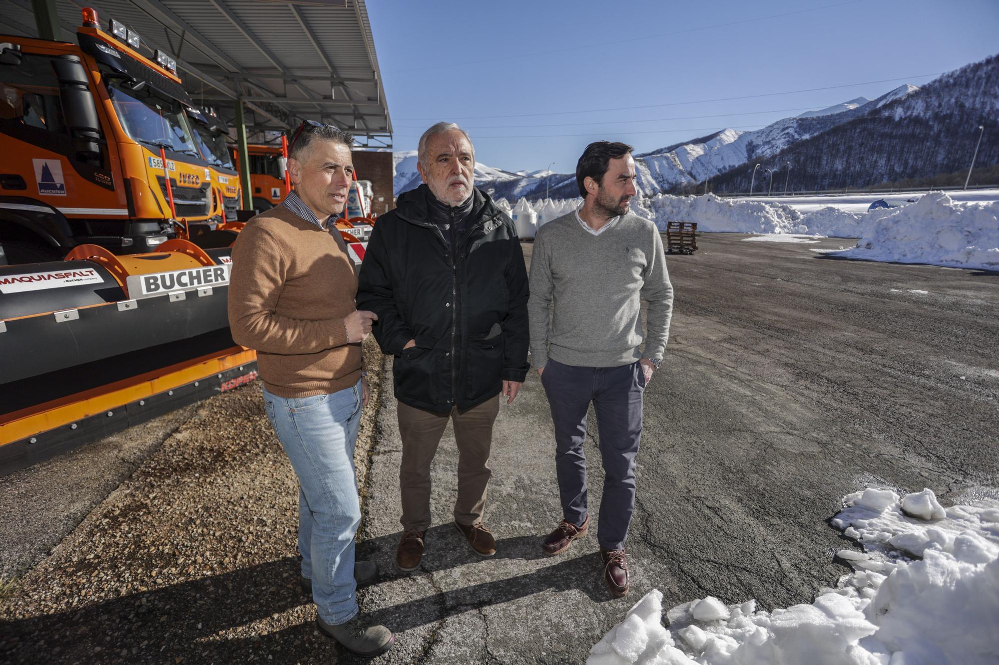 Así es el protocolo que aplica la autopista del Huerna ante las nevadas