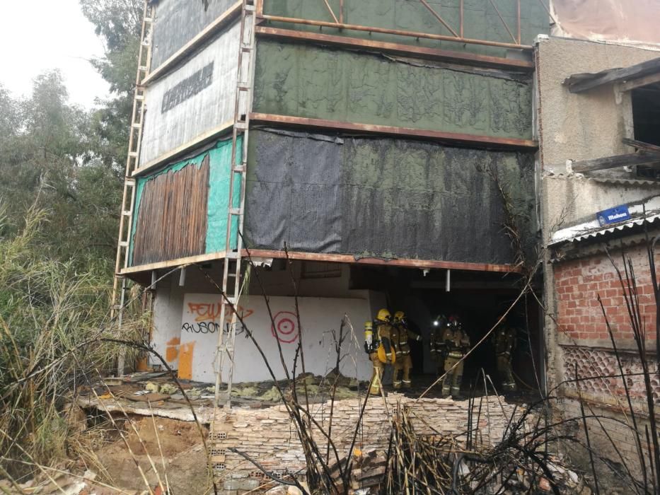 Incendio en una discoteca de Benidorm