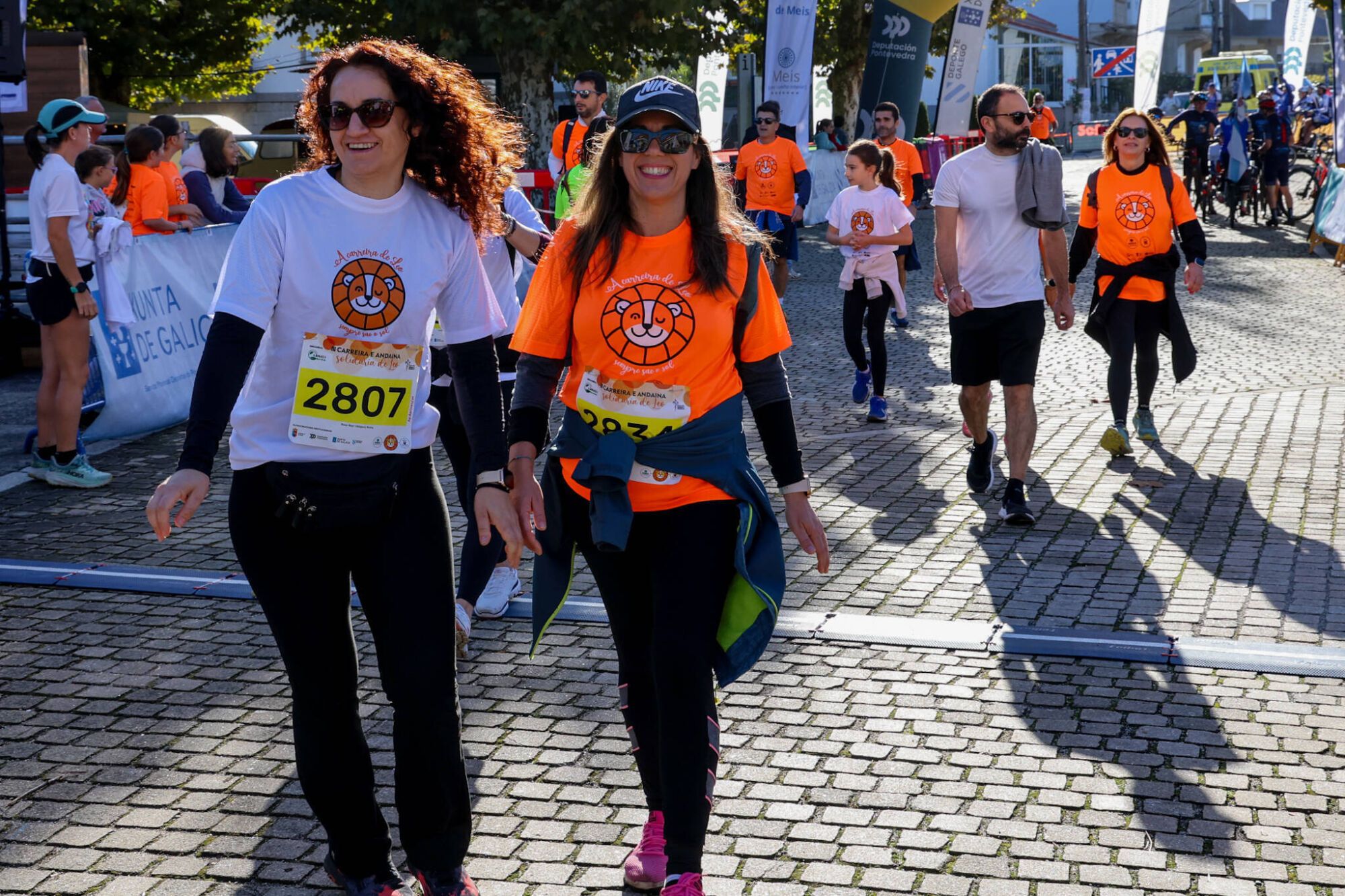Andaina y carrera solidaria por niños como Leo Diz