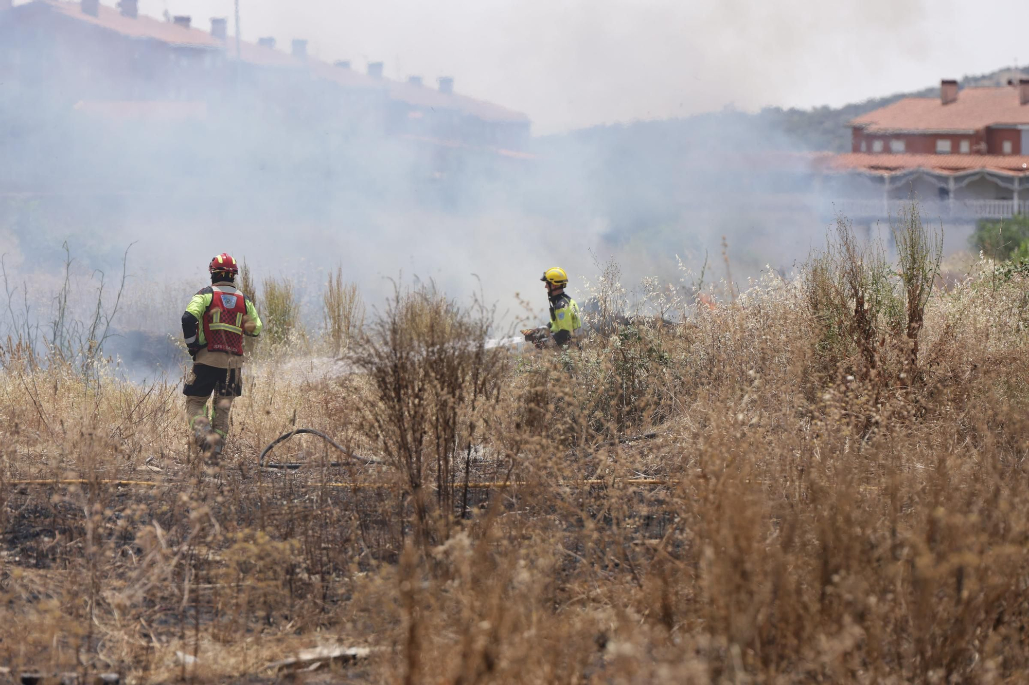 El Incendio en el Cerro de los Pinos, en imágenes