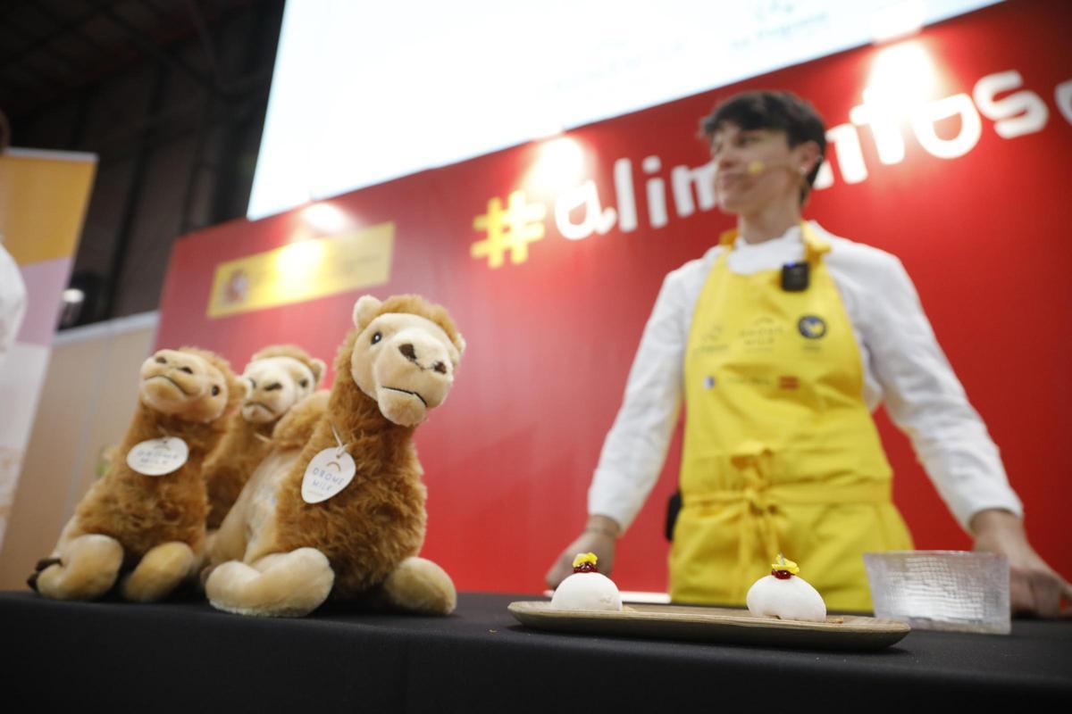 Los mochis elaborados con productos canarios triunfan en el 37 Salón Gourmets en Madrid