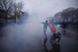 Los disturbios en las manifestaciones de Francia, en imágenes