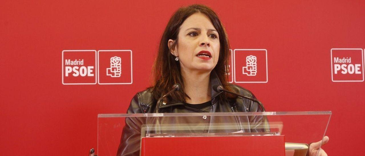 La vicesecretaria general del PSOE, Adriana Lastra.