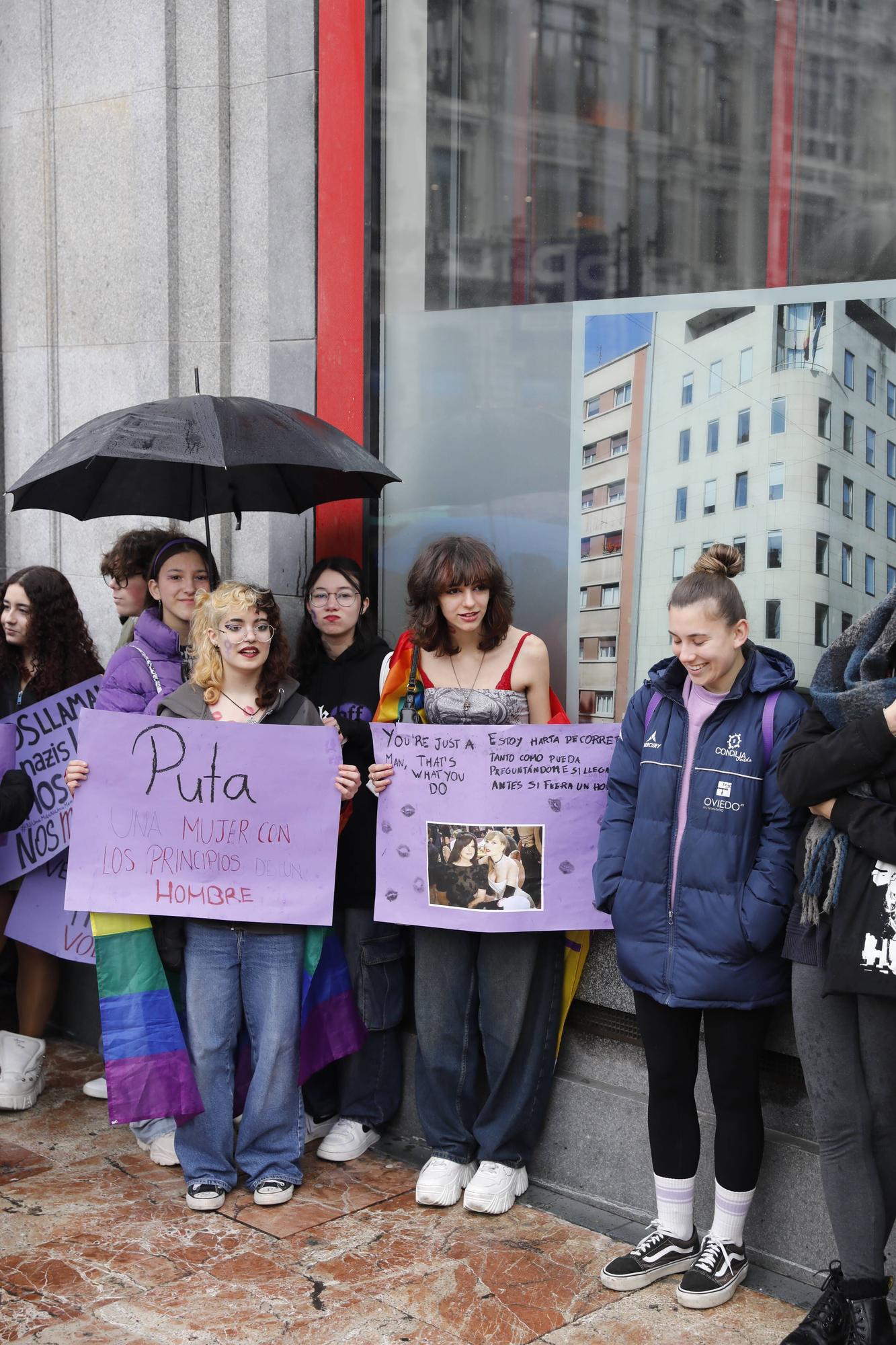 Así fue la celebración del 8-M en Oviedo