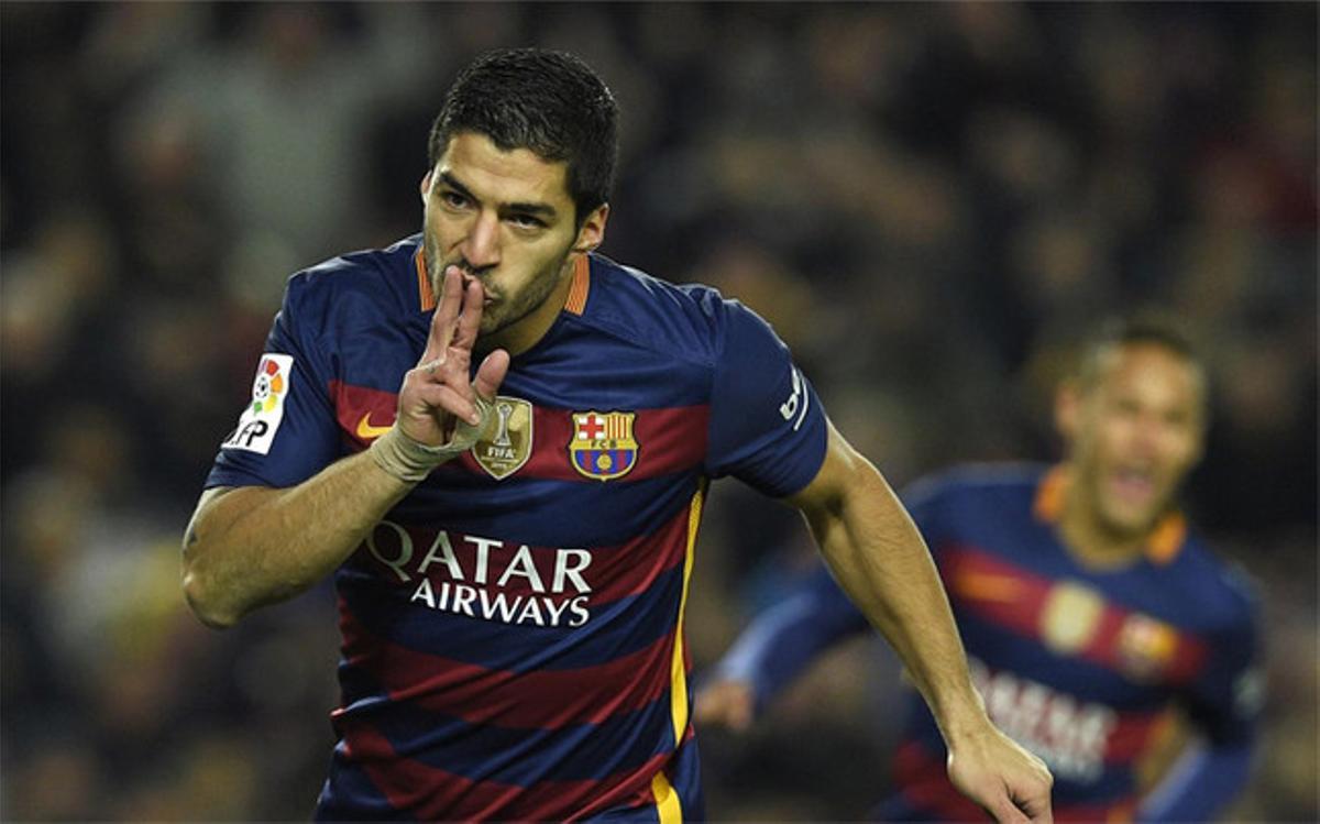 Luis Suárez, delantero del FC Barcelona