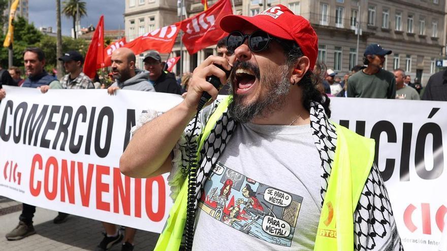 La CIG carga contra el preacuerdo del metal y acusa de traición a CC OO y UGT: «Había forza para conquistar moito máis»