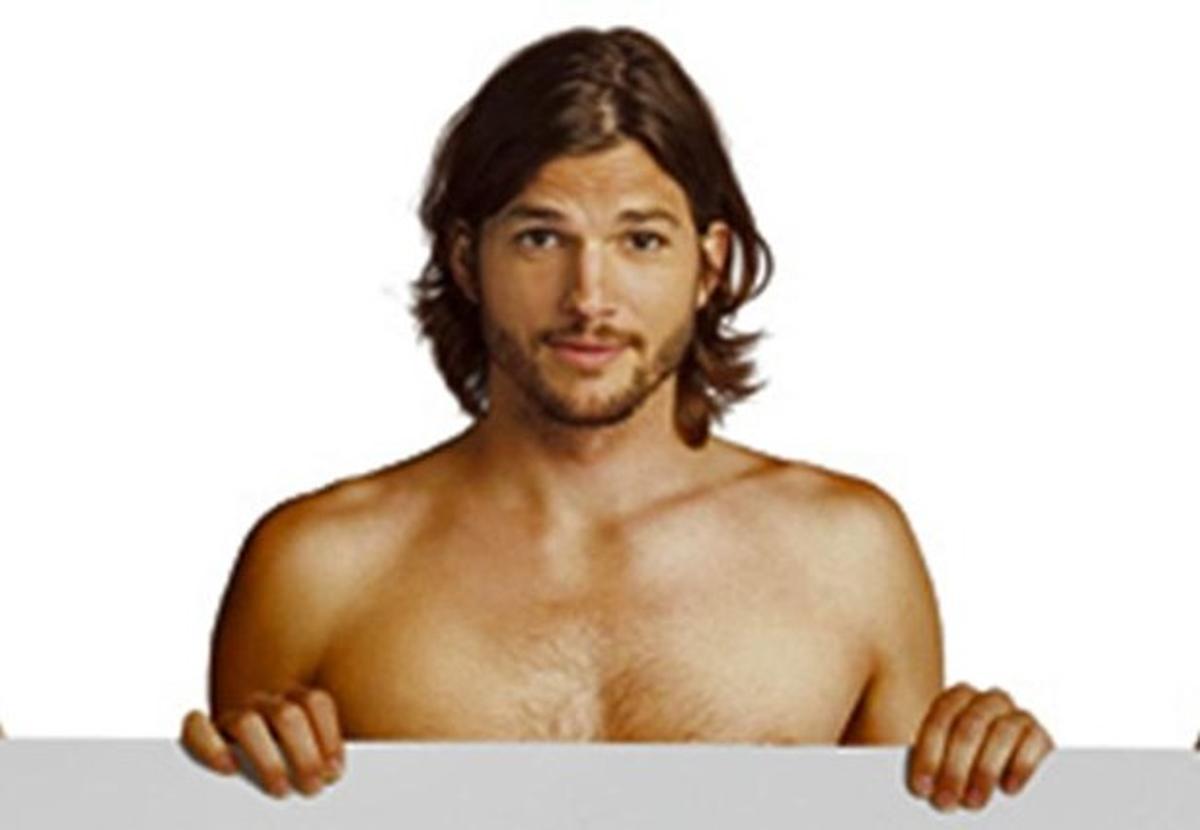 L’actor Ashton Kutcher, en una imatge promocional de la telecomèdia ’Dos hombres y medio’. L’actor Ashton Kutcher, en una imatge promocional de la telecomèdia ’Dos hombres y medio’.