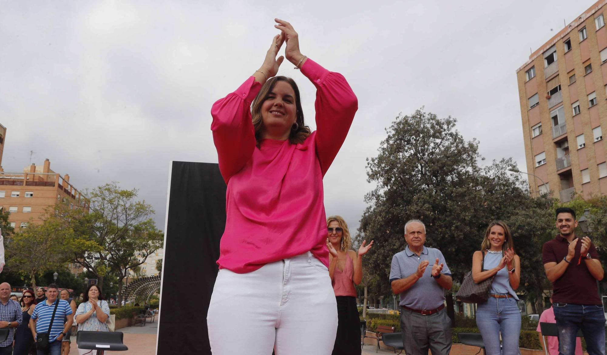 Presentación de la candidatura de Sandra Gómez a las primarias del PSPV