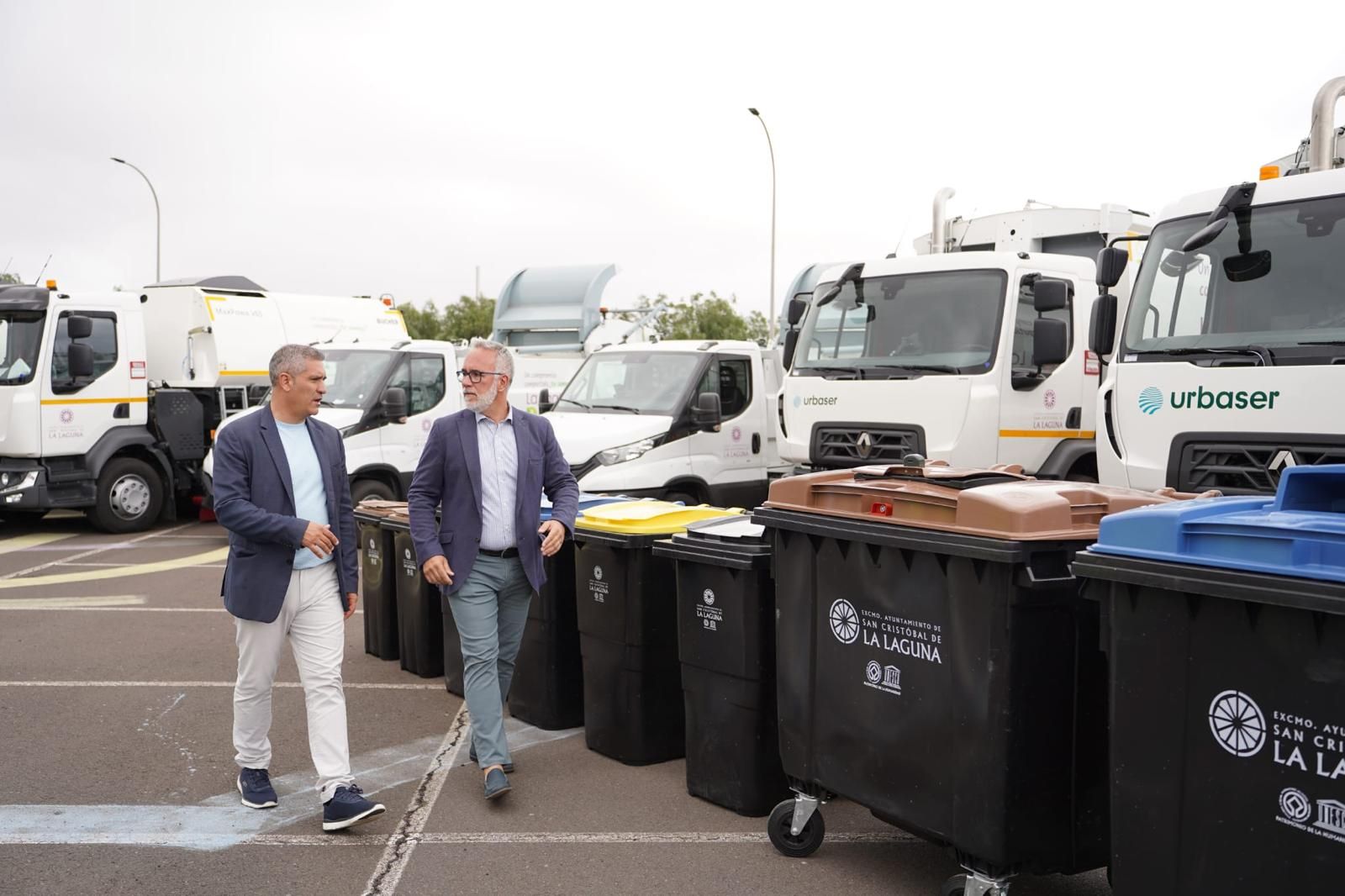 La Laguna incorpora 18 nuevas unidades a su flota de recogida y tratamiento de residuos