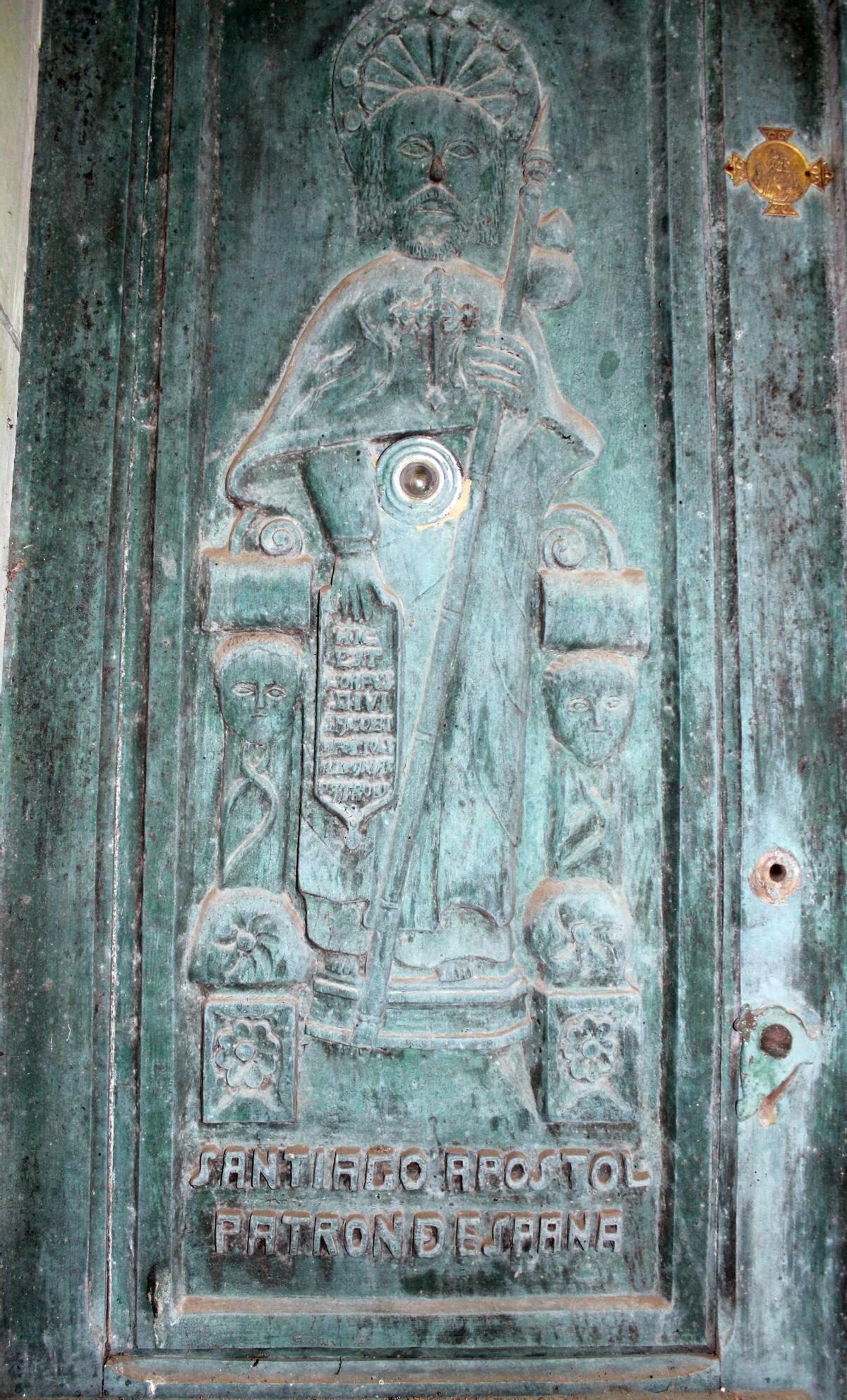 camiño geira arrieiros pardesoa porta iglesia apóstol santiago