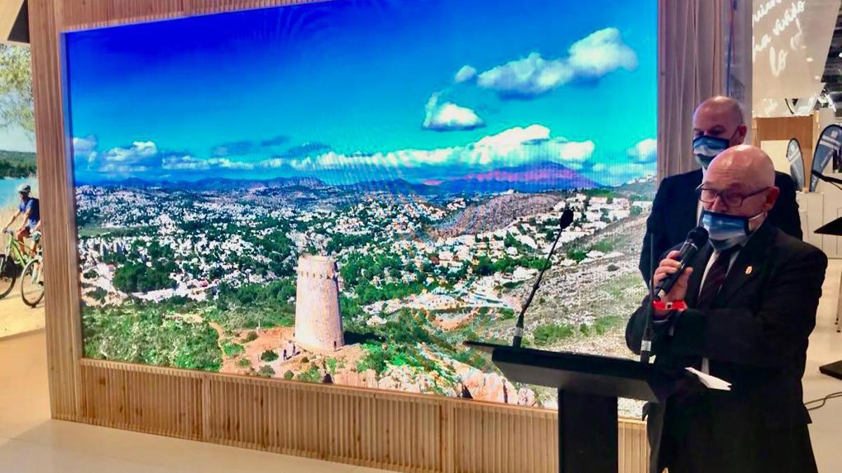 Un momento de la presentación en Madrid de las rutas de senderismo