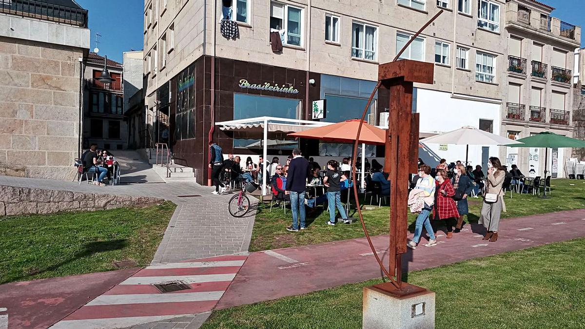 Restaurantes en la zona de Rodeira.   | // SANTOS ÁLVAREZ