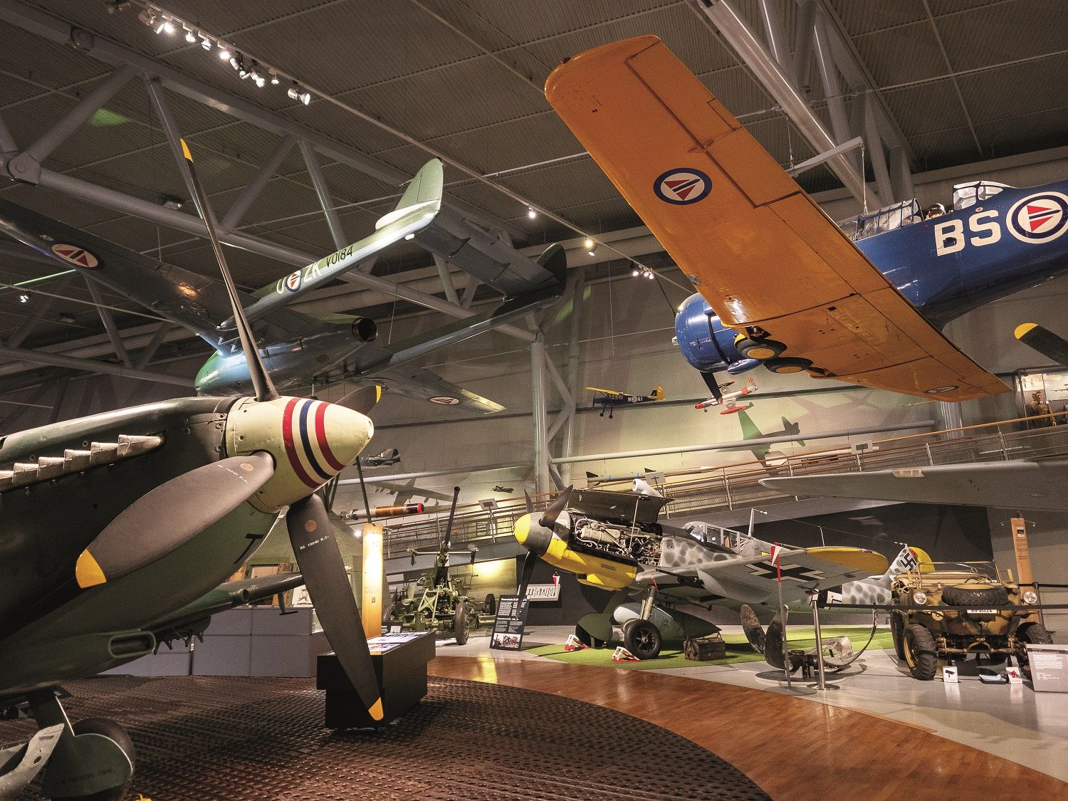 Museo de la Aviación Noruega.