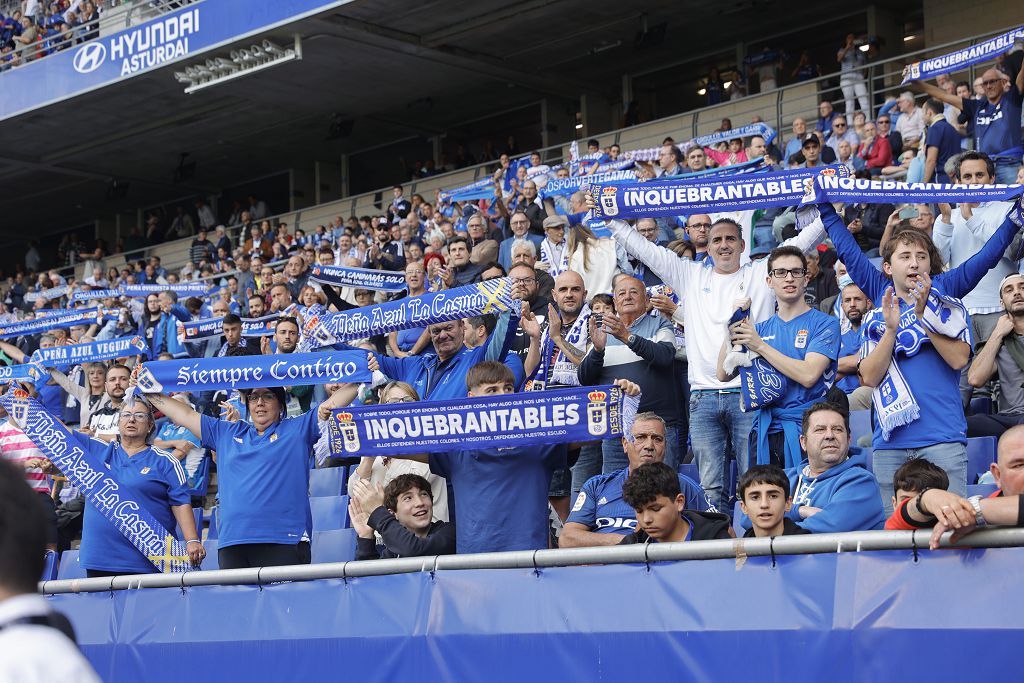 Las imágenes del partido Real Oviedo - FC Cartagena