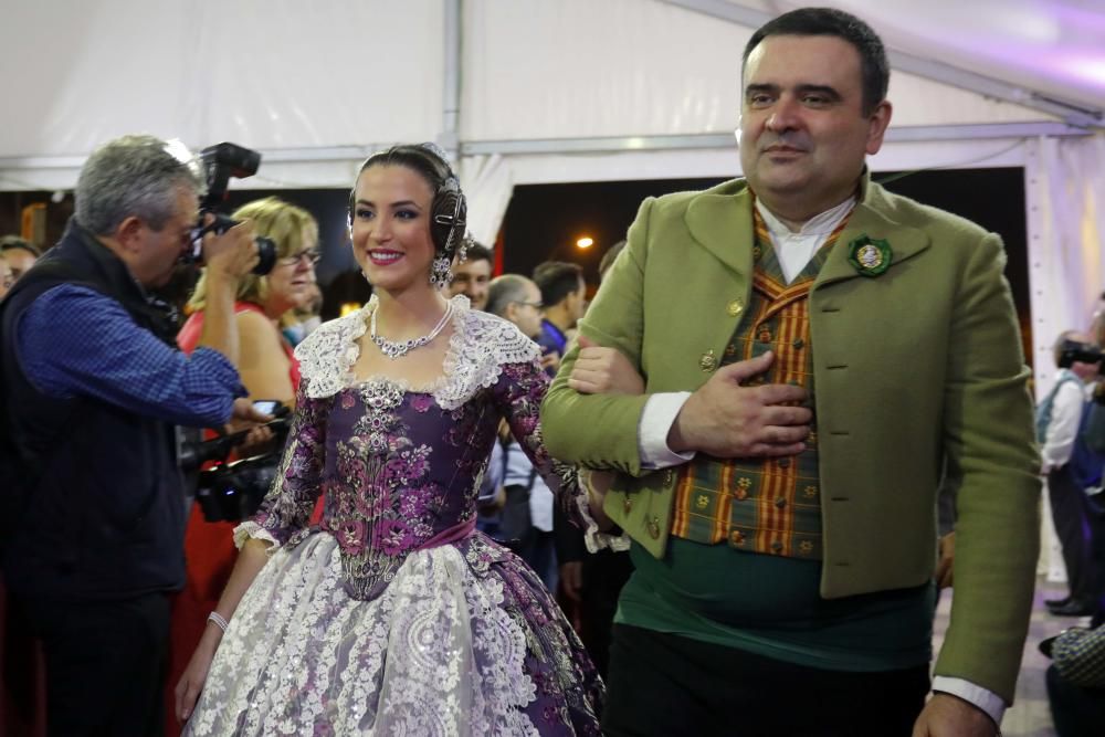 Inauguración de la exposición de fallas de Sección Especial