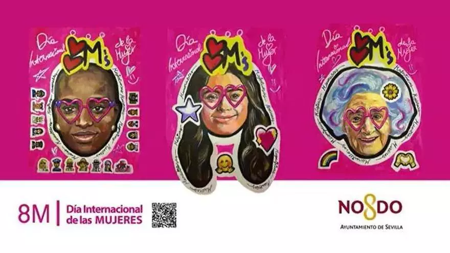 El 8-M ya tiene protagonistas en Sevilla: el derecho a ser "un bicho raro" y otras conquistas de las mujeres sevillanas