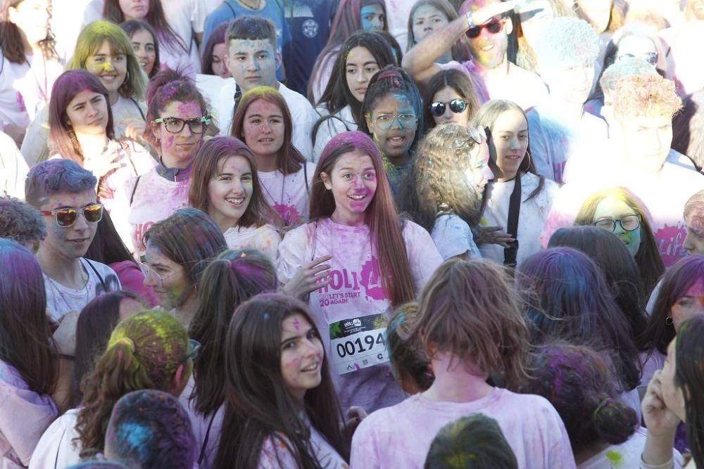 Sexta edición de la Holi Run en Cabezo de Torres