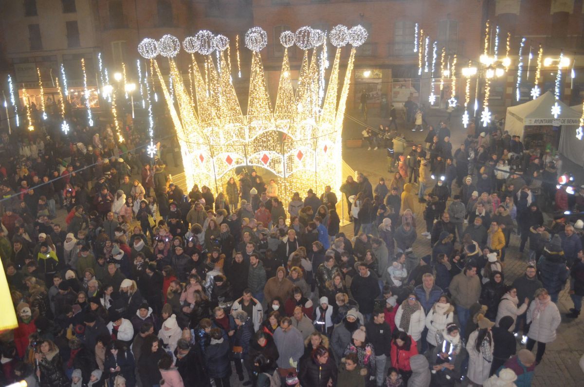 Cabalgata de Reyes Magos en Benavente.