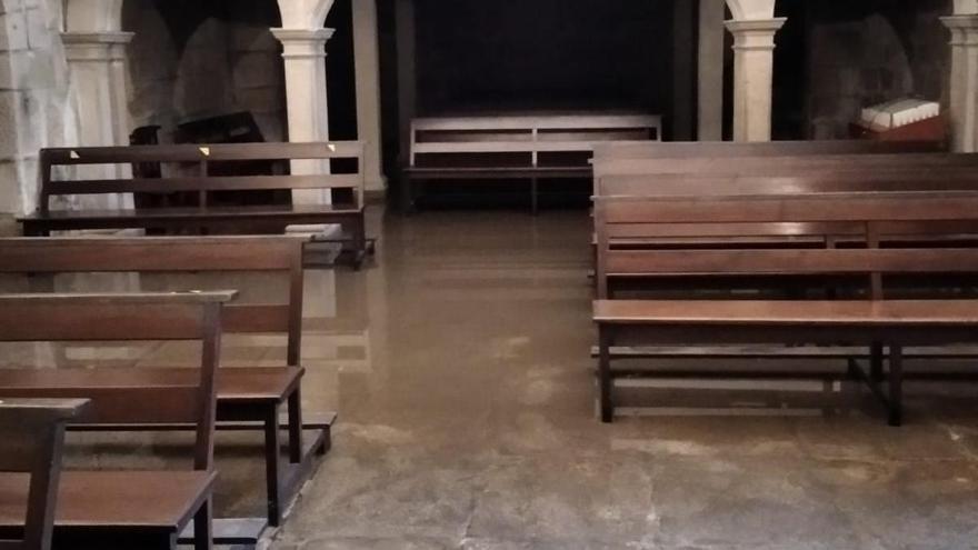 El convento de Vilavella salva los muebles tras la inundación