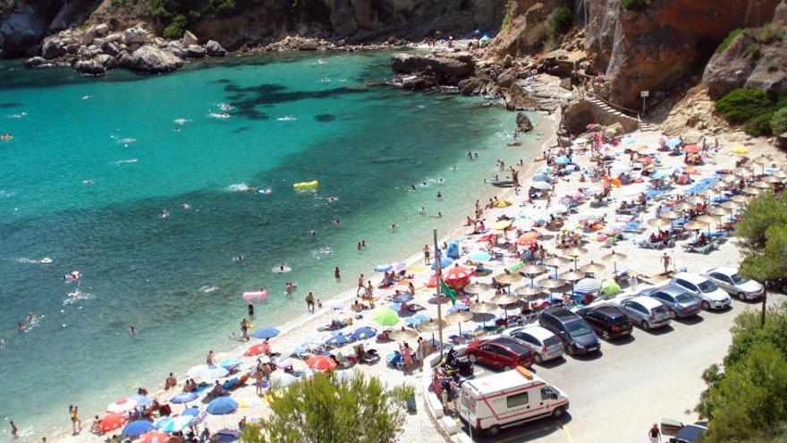 Cala Granadella en Xàbia.