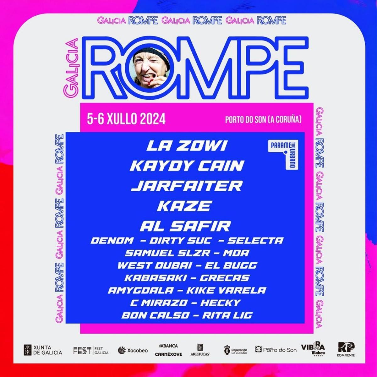 Cartel Rompetiño Jump Festival 2024