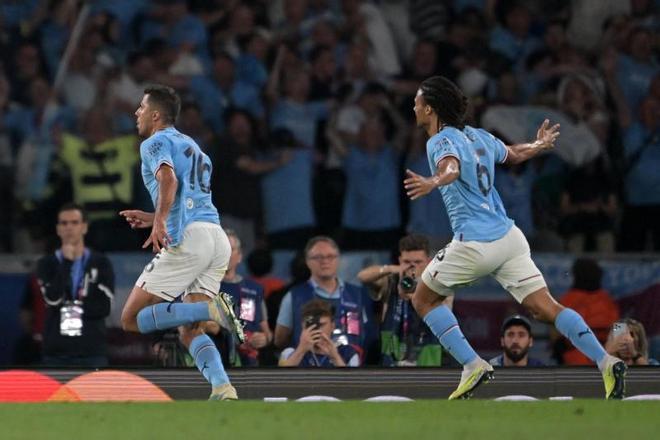 Las mejores imágenes de la final de la Champions entre City e Inter