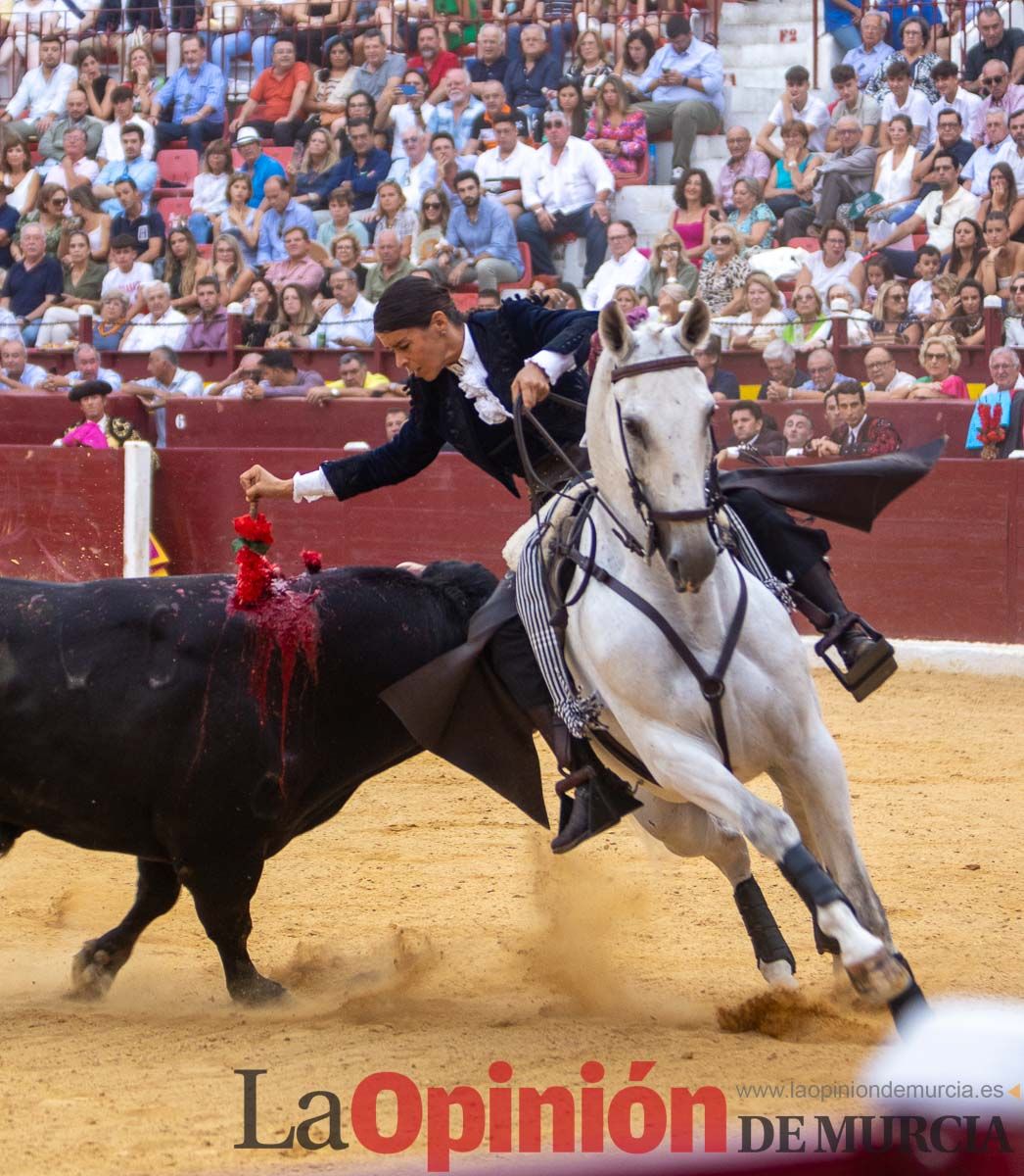 Corrida de Rejones en la Feria Taurina de Murcia (Andy Cartagena, Diego Ventura, Lea Vicens)