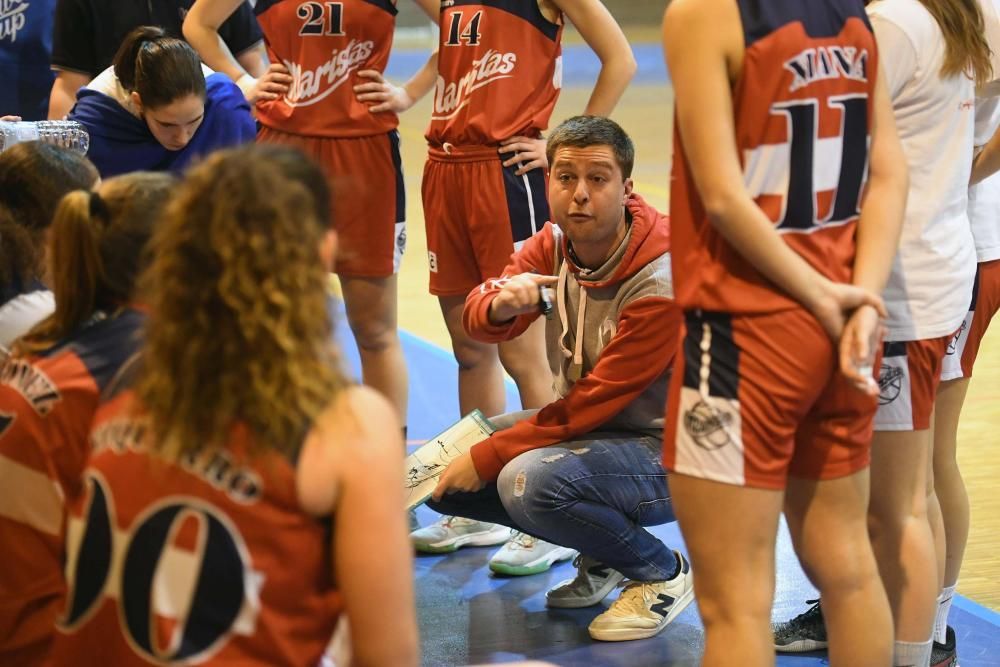 El Maristas se estrella contra las torres del Añares Rioja.