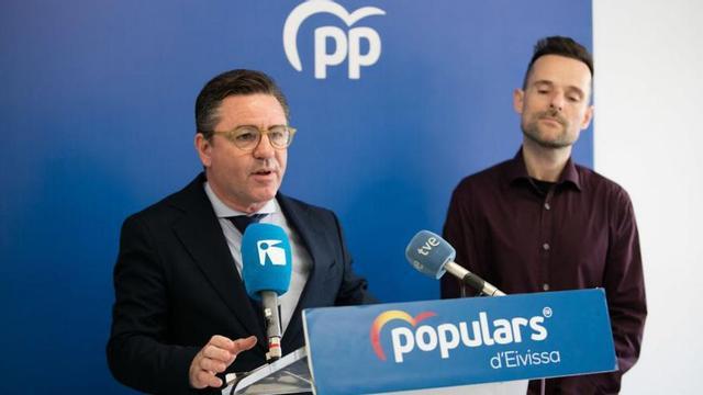Jerez y Mariano Juan, del PP, en una imagen de archivo.