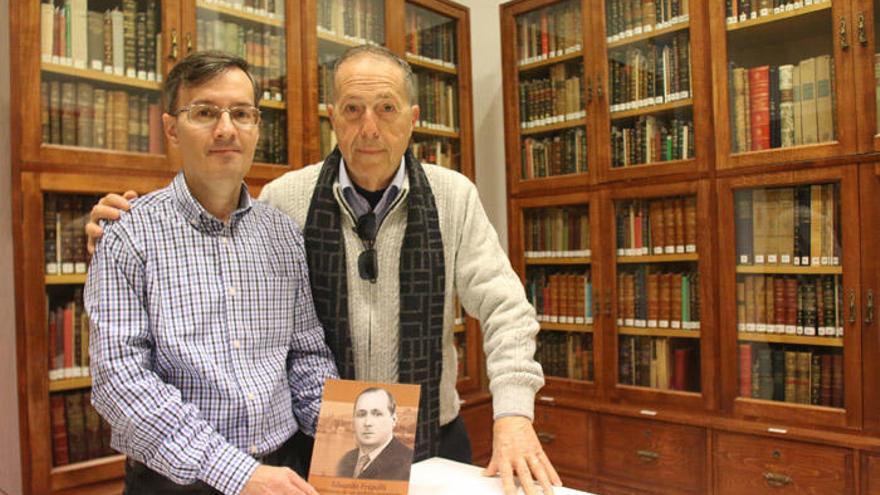 Jesús Moreno y Antonio Lara Villodres, con su obra de investigación, esta semana en el Legado Temboury.