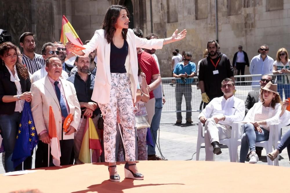 Inés Arrimadas en Murcia