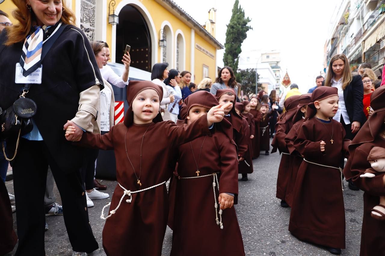 La procesión infantil de los Franciscanos 2025, en imágenes