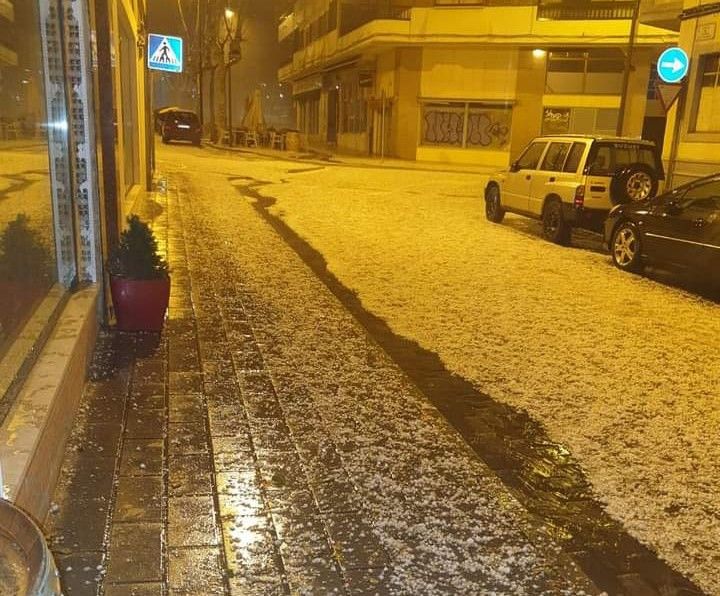 GALERÍA | Así fue en imágenes la tormenta de granizo en Zamora esta madrugada