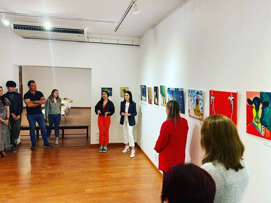 Altura inaugura la exposición del bachillerato artístico del IES Alto Palancia