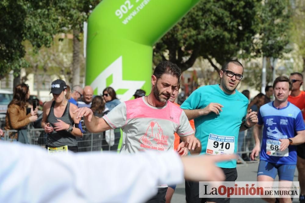 Media Maratón de Murcia: comienzo de la segunda vuelta