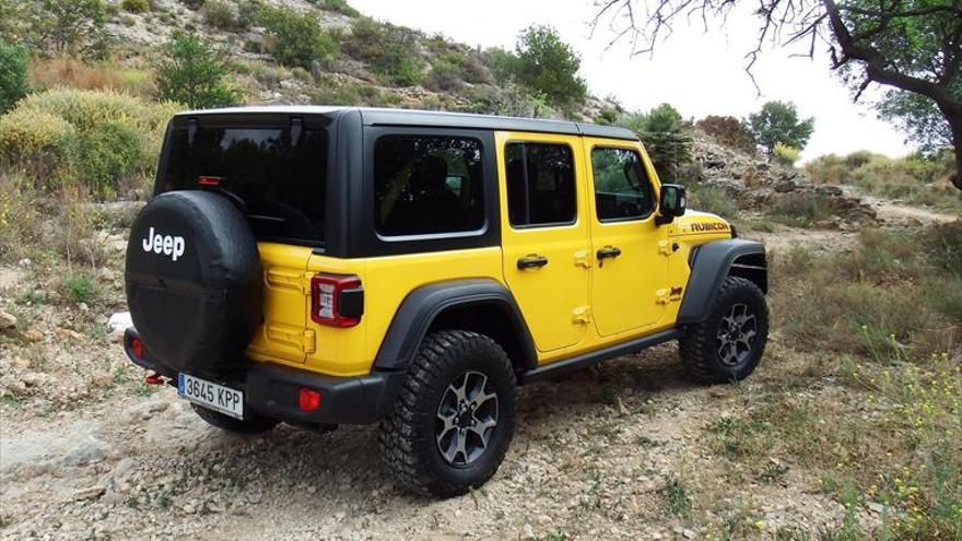 El Jeep Wrangler Rubicon ofrece un potencial 4x4 casi ilimitado