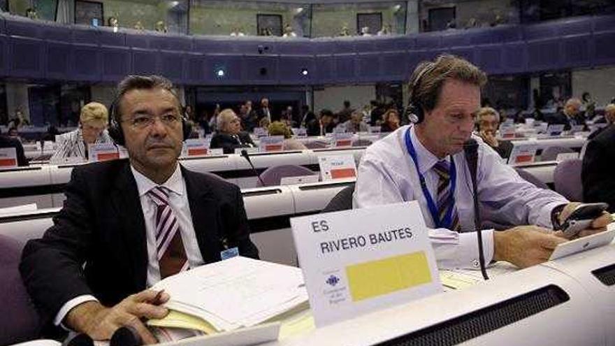 Paulino Rivero, en Bruselas.