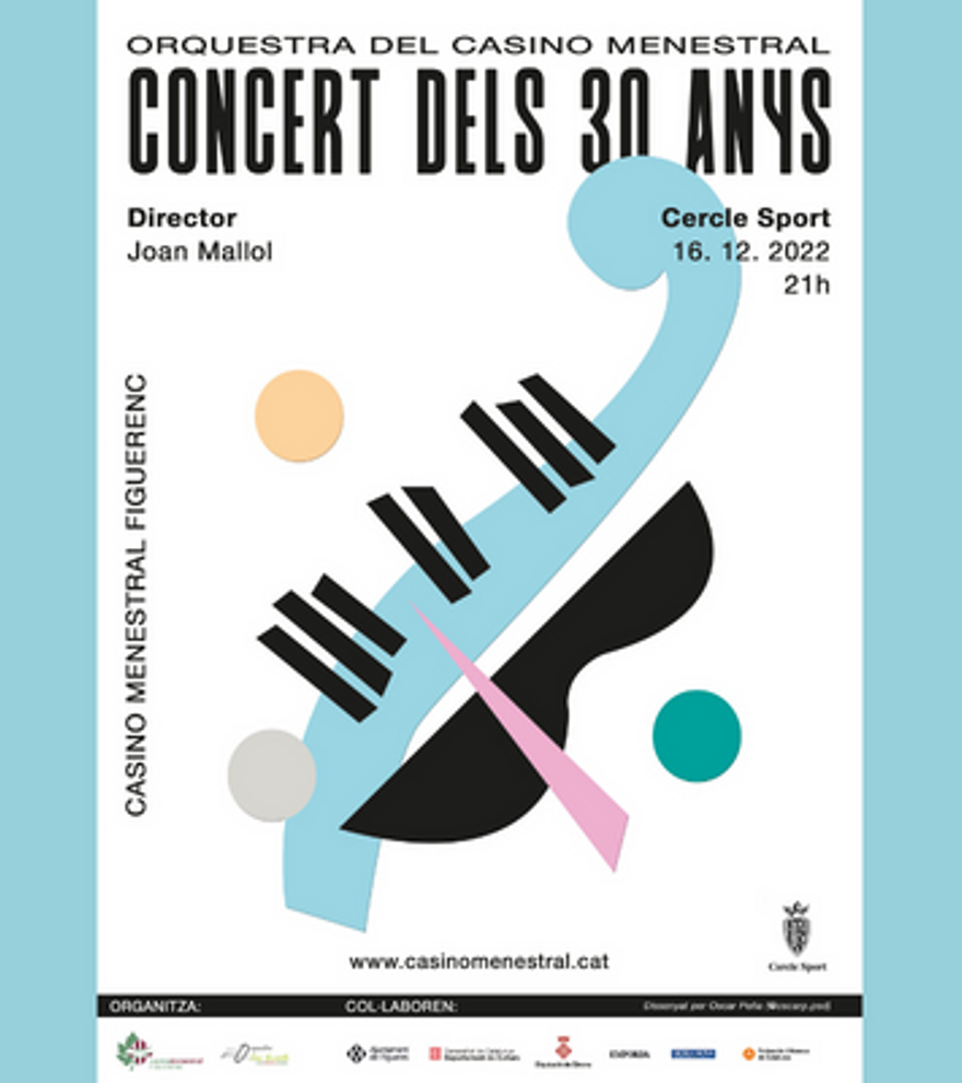 Concert dels 30 anys de l&#039;Orquestra del Casino Menestral