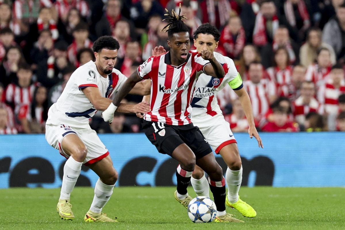 Champions League: Athletic - PSG.