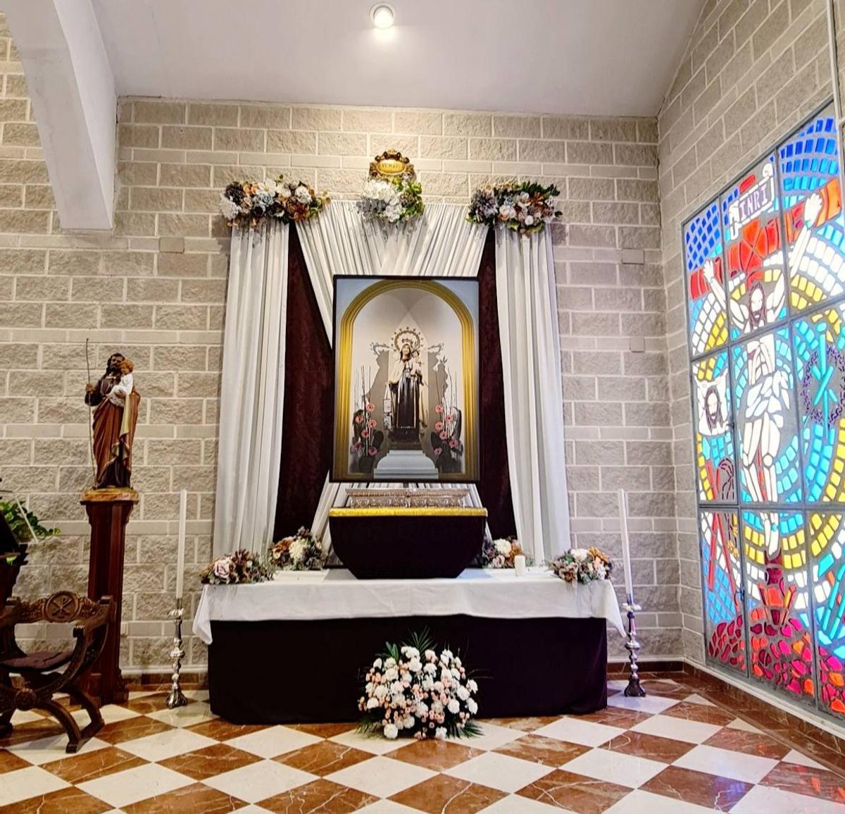 La Virgen del Carmen, de Campanillas.